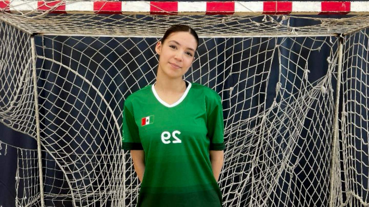 LUCE JUGADORA SONORENSE DE HANDBALL EN INICIO DE JUEGOS PANAMERICANOS JUNIOR 